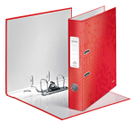 Ordner Leitz WOW 180 gelamineerd 50mm A4 rood