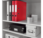 Ordner Leitz WOW 180 gelamineerd 50mm A4 rood