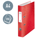 Ordner Leitz WOW 180 gelamineerd 50mm A4 rood