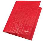 Elastomap Leitz WOW A4 3 kleppen rood