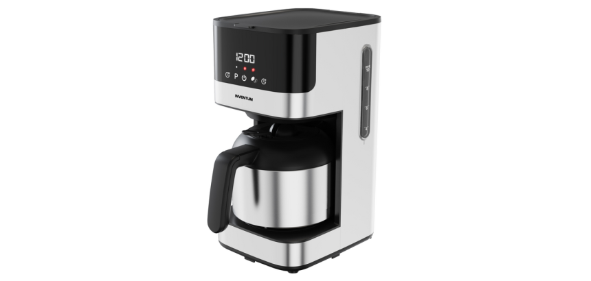 Cafetière Inventum 1,2L noir et inox