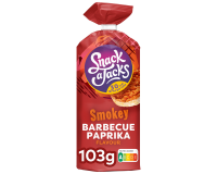 Galette de riz Snack-a-Jacks BBQ Paprika paquet 103g