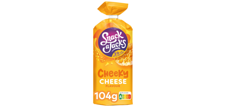 Snack-a-Jacks Käse Reiswaffeln Packung 104g