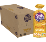 Snack-a-Jacks Käse Reiswaffeln Packung 104g