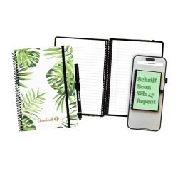 Carnet de notes Bambook Original Tropical A5 ligné 40 pages effaçable