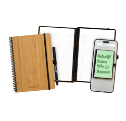 Carnet de notes Bambook Classic A5 ligné rigide 40 pages effaçable