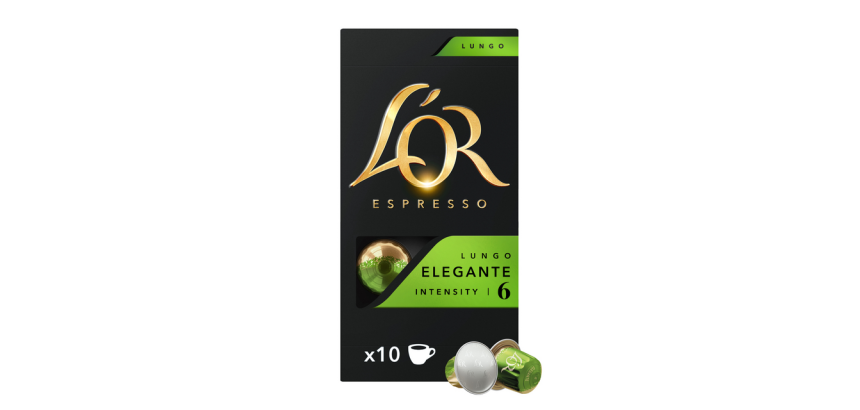 Koffiecups L'Or espresso Lungo Elegante 10 stuks