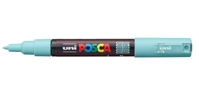 Posca Paint Marker PC1MC Extra Fine Bluish Green