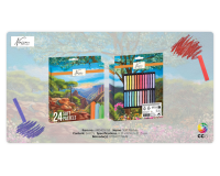 Craie pastel Nassau Fine Art Soft blister 24 pièces assorti