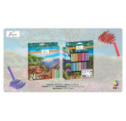 Craie pastel Nassau Fine Art Soft blister 24 pièces assorti