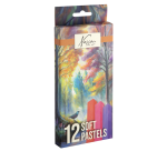 Nassau Fine Art Soft Pastel Chalk Blister Pack 12 Assorted Pieces