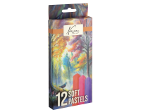 Pastelkrijt Nassau fine art zacht blister 12 stuks assorti