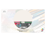 Canvas Nassau Fine Art rond 30cm 100% coton