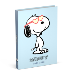 Agenda scolaire 2024-2025 Lannoo Snoopy 1 jour/ 1 page