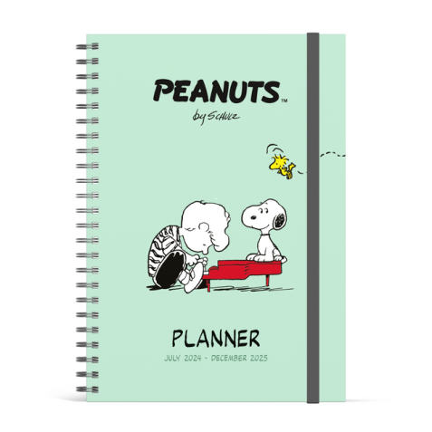 Agenda scolaire 2024-2025 Lannoo Peanuts Special 18 mois 7 jours/2 pages