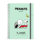 Agenda scolaire 2024-2025 Lannoo Peanuts Special 18 mois 7 jours/2 pages