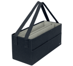 Leitz fabric storage bag 465x210x200mm gray