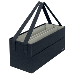DE_Bolsa de trabajo leitz tela gris 465x200x210 mm