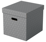 Cube de rangement Esselte Home 320x315x365mm gris 3 pièces