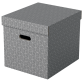 Cube de rangement Esselte Home 320x315x365mm gris 3 pièces