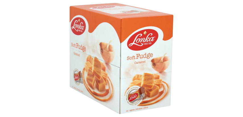 Lonka Nougat Fudge Caramel Box 214 Pieces