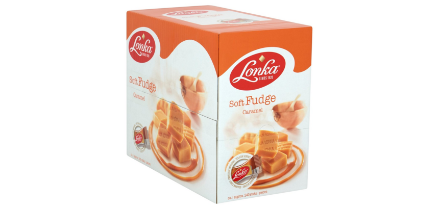 Nougat Lonka Fudge Caramel boîte 214 pièces