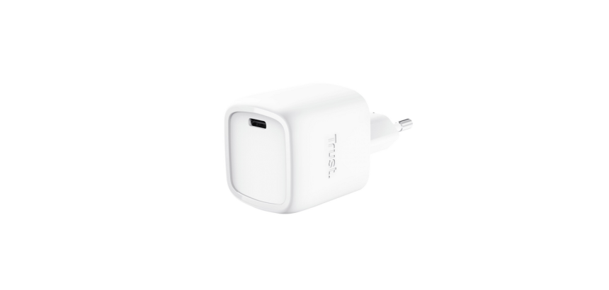 Chargeur Trust Maxo 30W USB-C blanc