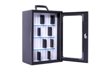 Lockers for smartphones, for 36 smartphones, gray