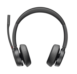 Headset HP POLY Voyager 4320-M met BT700 dongle en oplaadstatief