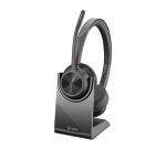 HP Poly Voyager 4320-M Microsoft Teams Certified Headset + BT700 dongle + oplaadstatief