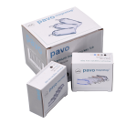 Porte-clés magnétique Pavo noir 50 pièces