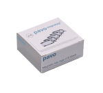 Sleutellabel Pavo magnetisch 10 stuks zwart