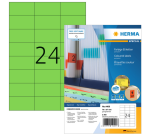 HERMA Label 4409 70x37mm green 2400 pieces