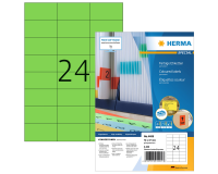 Etiquette HERMA 4409 70x37mm vert 2400 étiquettes