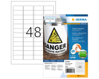 Etiquette HERMA 9536 45,7x21,2mm résistante aux intempéries blanc 1920 étiquettes