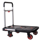 Chariot de manutention Pavo Platform Trolley pliable 137kg noir