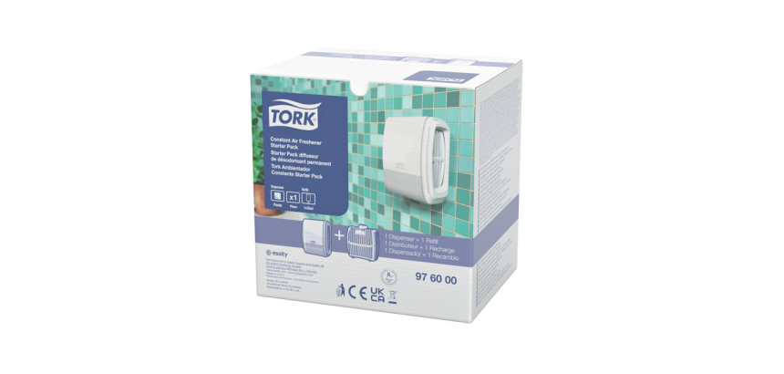 Désodorisant Tork A3 Elevation 976000 Constant Kit Starter blanc