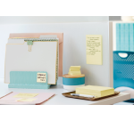 Memoblok 3M Post-it 654-SSCY Super Sticky 76x76mm geel voordeelpak