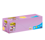 Memoblok 3M Post-it 654-SSCY Super Sticky 76x76mm geel voordeelpak