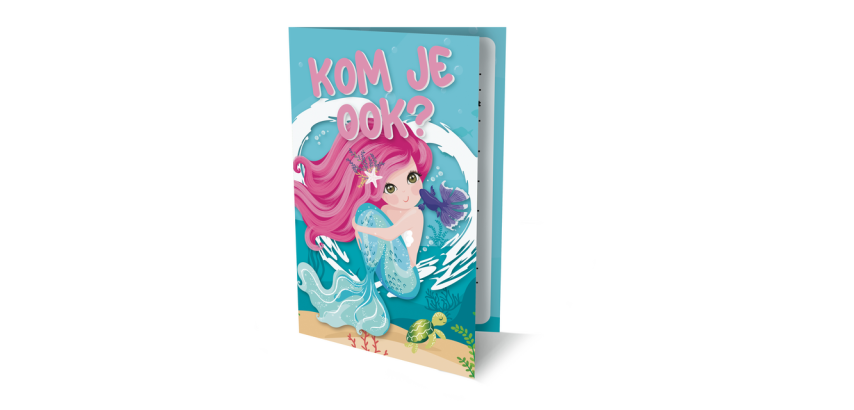 Interstat Mermaid Invitation Card (NL)