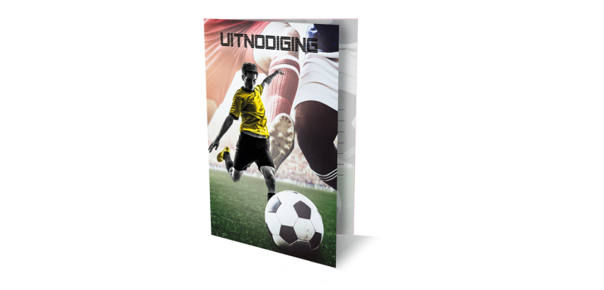 Interstat Football Invitation Card (NL)