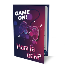 Carte d'invitation Interstat Game On (NL)