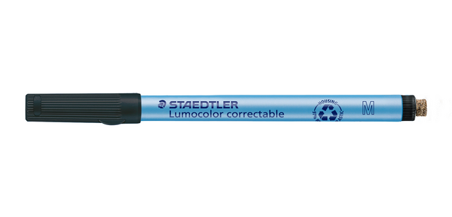 Staedtler Lumocolor 305 Korrigierbarer Nicht-permanenter M Schwarz