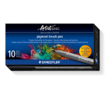 Feutre pinceau Staedtler PigmentArts 1mm noir intense