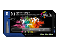 Feutre pinceau Staedtler PigmentArts 1mm noir intense