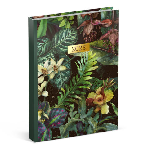 Agenda 2025 Lannoo Pocket Botanic 7 jours/2 pages