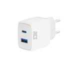 Chargeur ACT 20W 2 ports USB-A +USB-C blanc