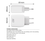 Chargeur ACT 35W 1 port USB-C blanc