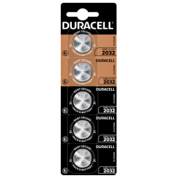 Batterij Duracell knoopcel CR2032 lithium