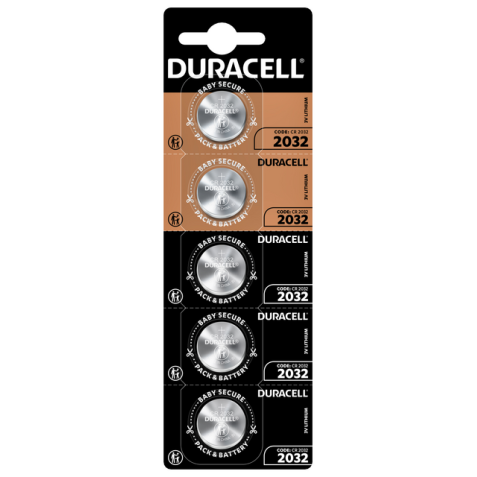 Pile bouton Duracell CR2032 lithium